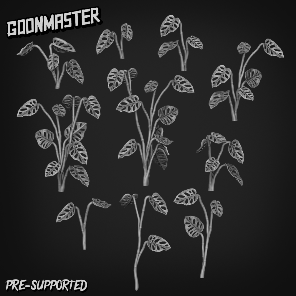 Basing Bits 212 Monstera Adansonii
